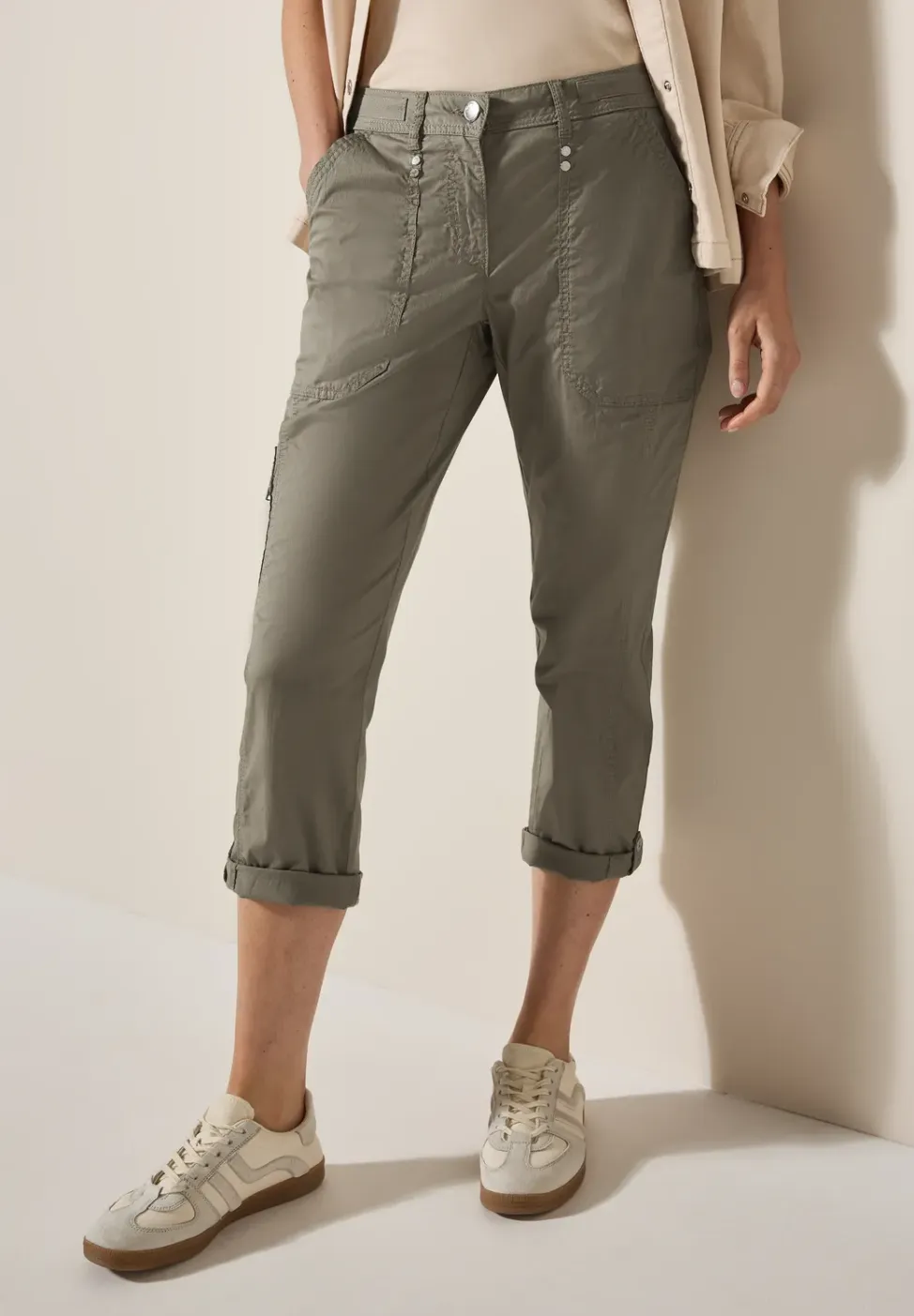7/8 broek in cargolook