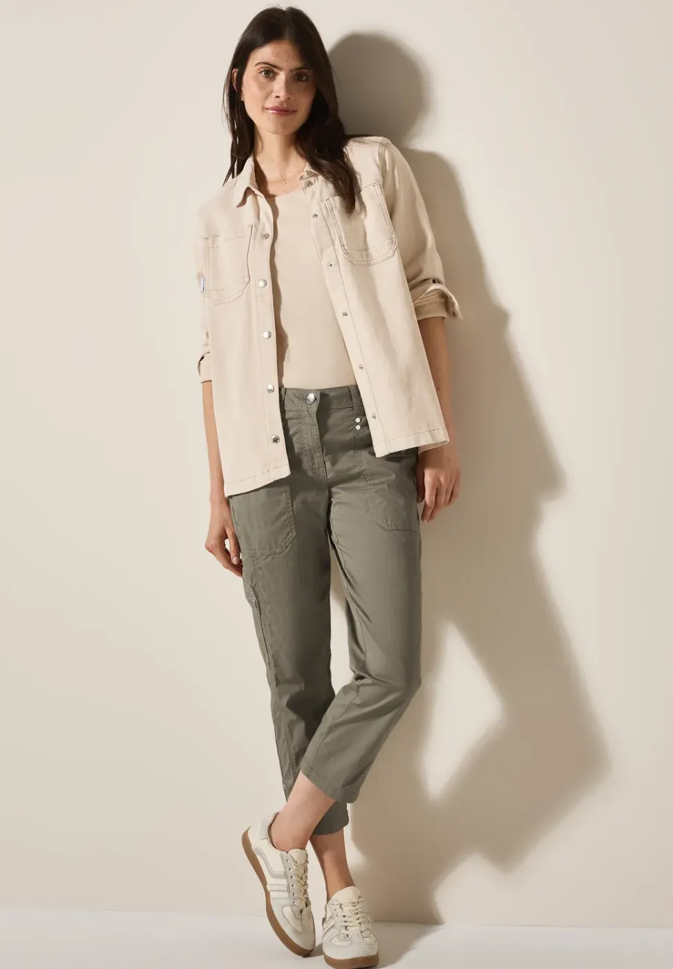 7/8 broek in cargolook