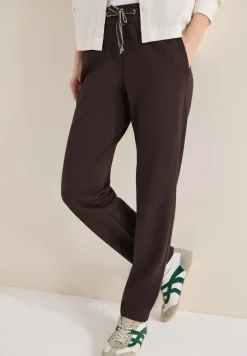 Broek in effen kleur