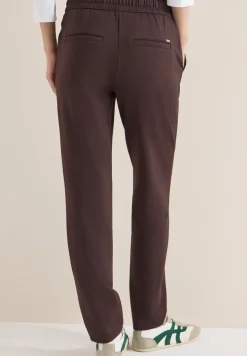 Broek in effen kleur