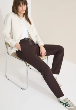 Broek in effen kleur