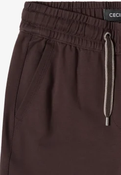 Broek in effen kleur