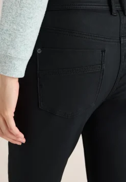 Broek in lederlook