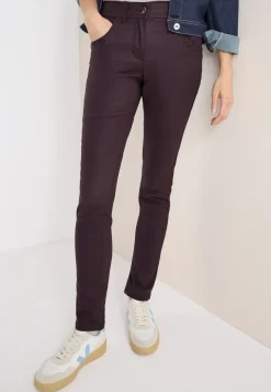 Broek in lederlook