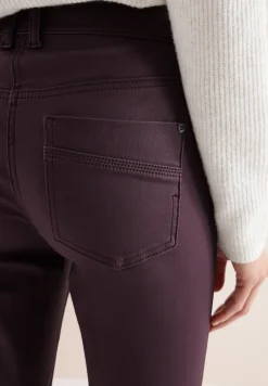 Broek in lederlook