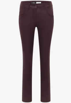 Broek in lederlook