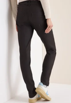 Broek in lederlook