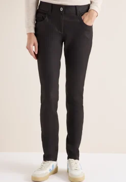 Broek in lederlook