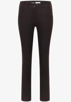 Broek in lederlook