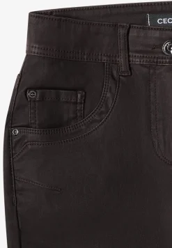 Broek in lederlook