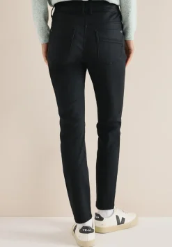 Broek in lederlook