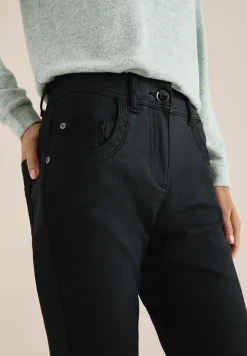 Broek in lederlook