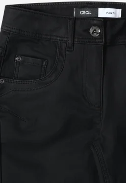 Broek in lederlook
