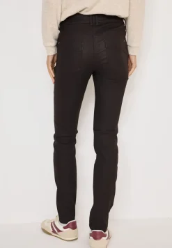 Broek in lederlook
