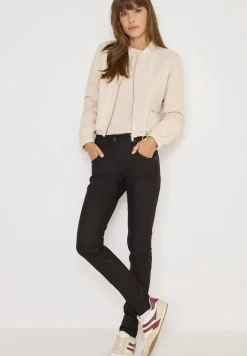 Broek in lederlook