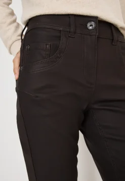 Broek in lederlook