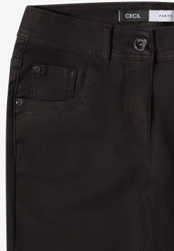Broek in lederlook