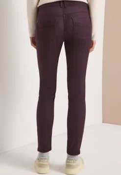 Broek in lederlook