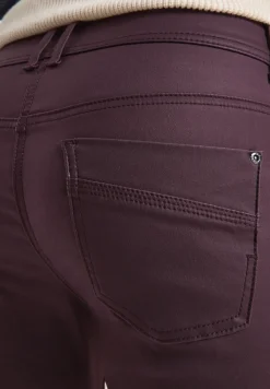 Broek in lederlook