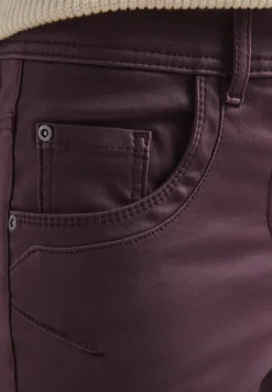 Broek in lederlook