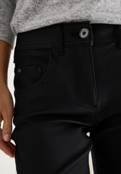Broek in lederlook