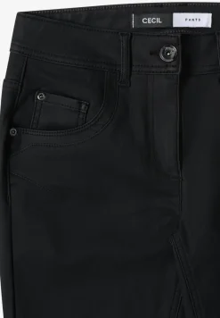 Broek in lederlook