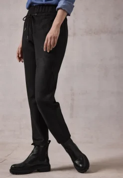 Broek in lederlook