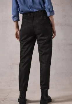 Broek in lederlook