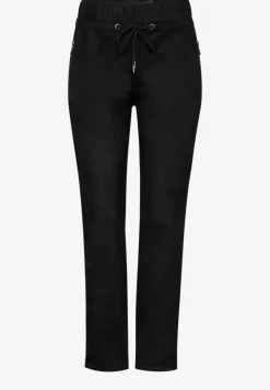 Broek in lederlook
