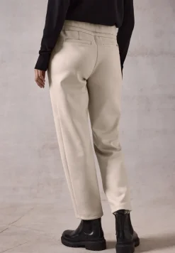 Broek in lederlook