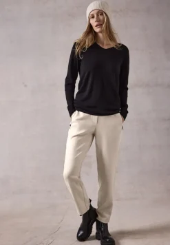 Broek in lederlook