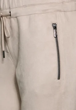 Broek in lederlook