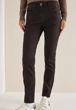 Broek in lederlook