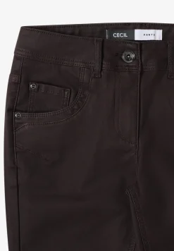 Broek in lederlook