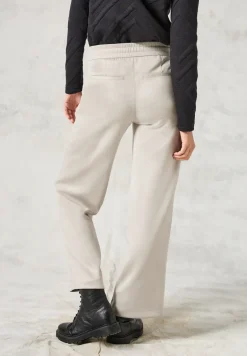Broek in velourslook
