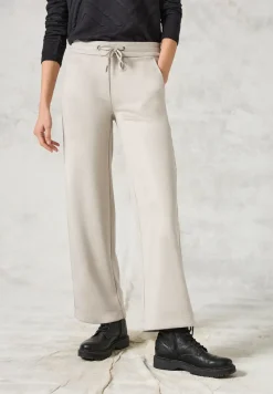 Broek in velourslook