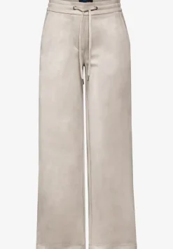Broek in velourslook