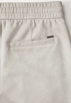 Broek in velourslook