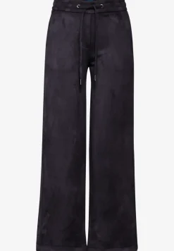 Broek in velourslook