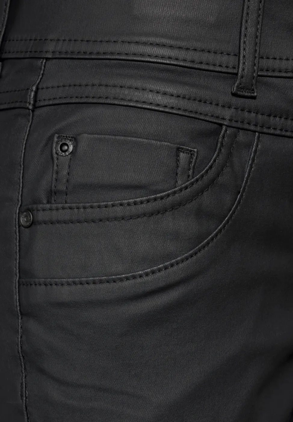 Broek met coating