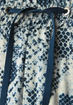 Broek met gedessineerde Wide Legs