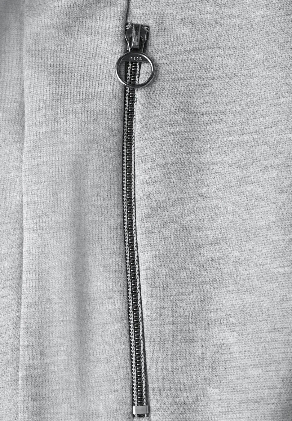 Broek met gemêleerde look