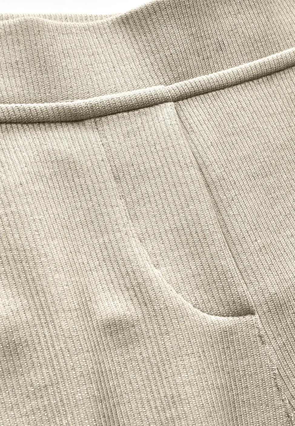 Broek met glitterdetails