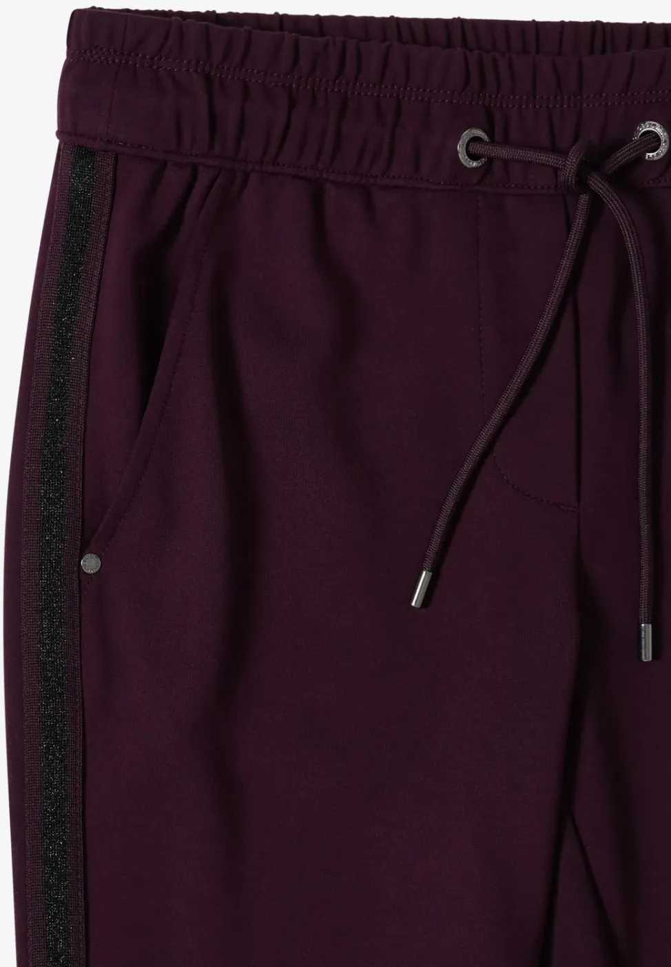 Broek met glittertape