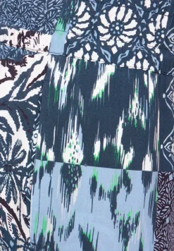 Broek met patchworkprint