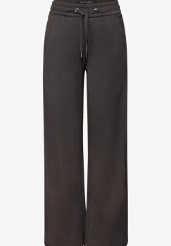 Broek met rechte pijpen en tape