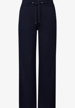 Broek met rechte pijpen en tape