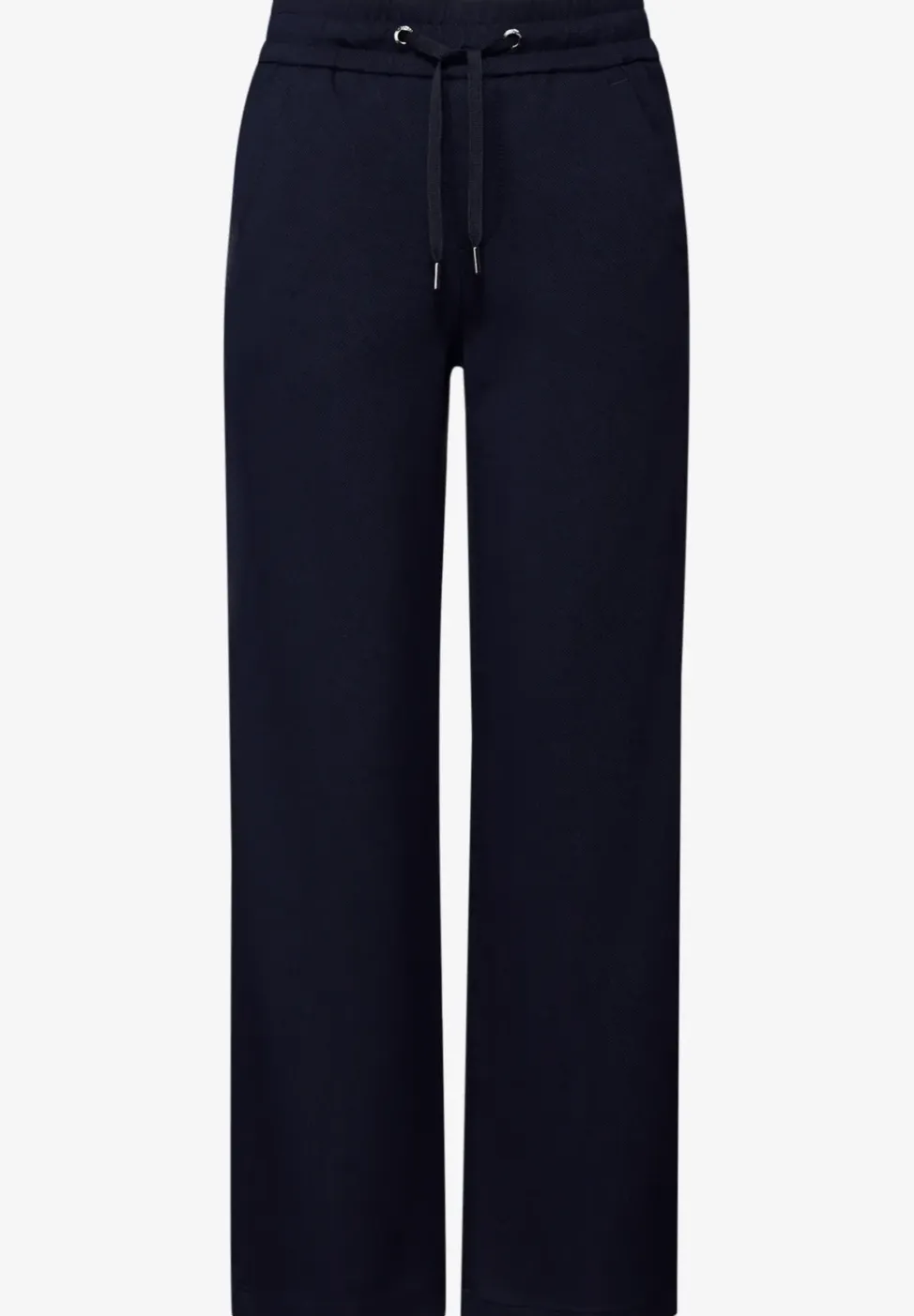 Broek met rechte pijpen en tape