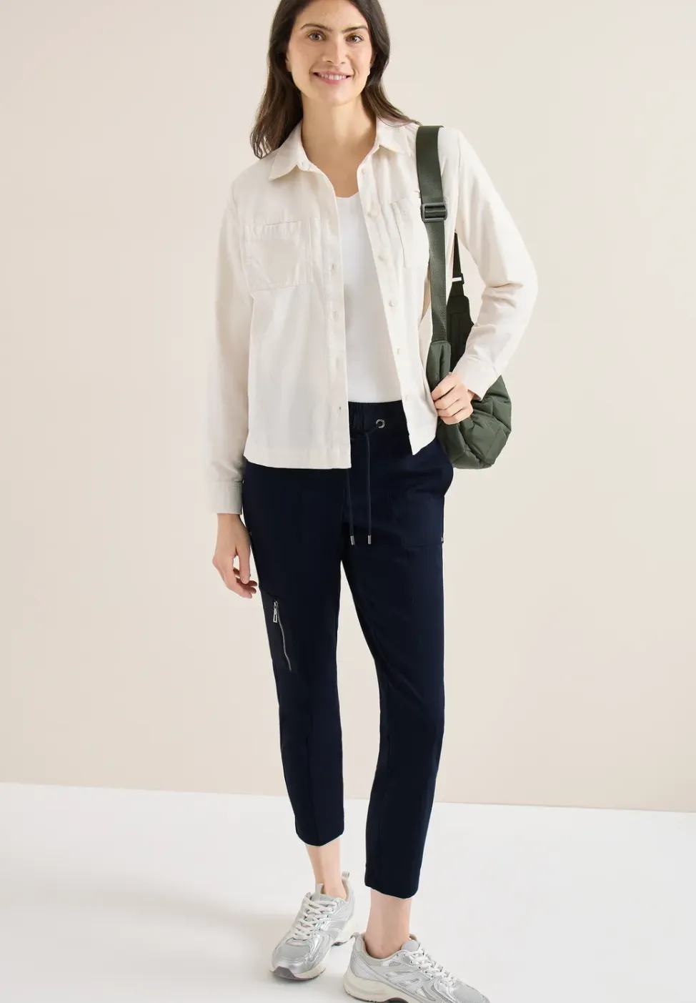 Broek met smalle pijpen