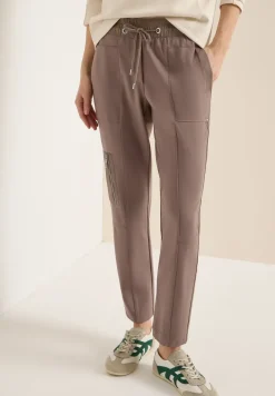 Broek met smalle pijpen